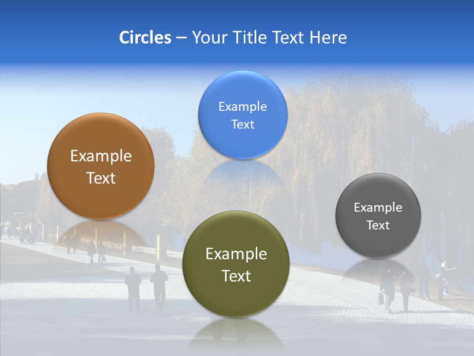 Playtime Recreation Path PowerPoint Template