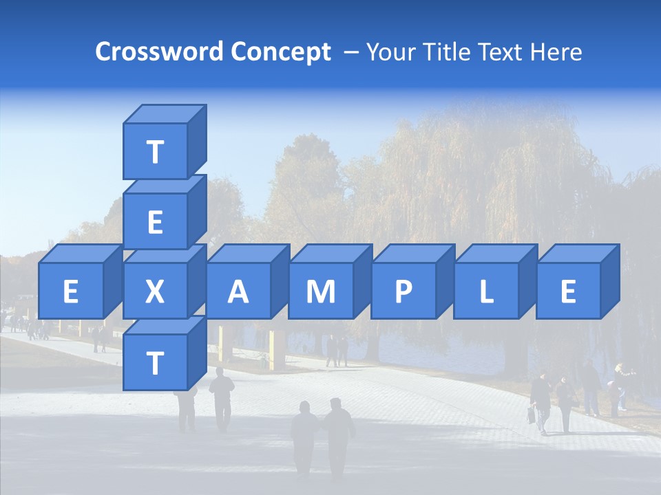 Playtime Recreation Path PowerPoint Template