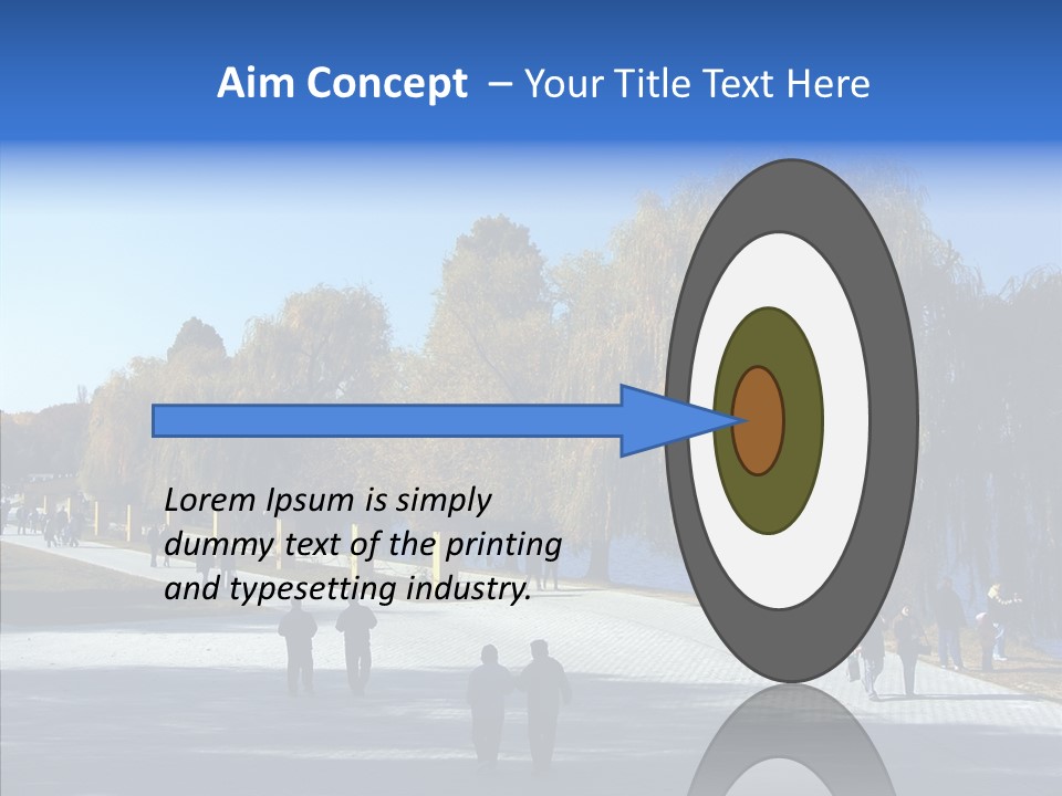 Playtime Recreation Path PowerPoint Template