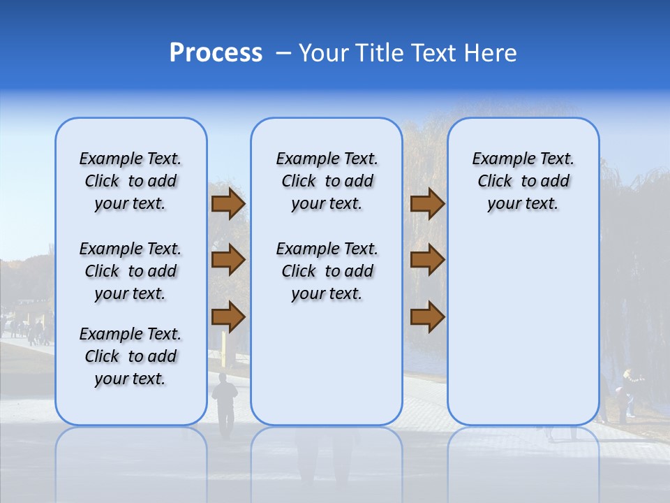 Playtime Recreation Path PowerPoint Template