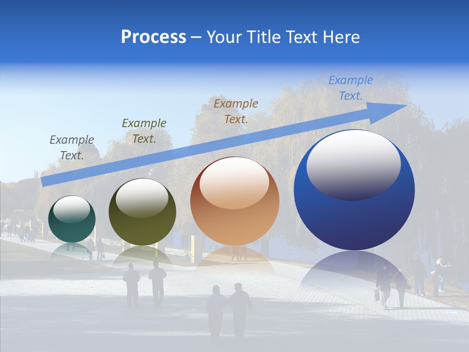 Playtime Recreation Path PowerPoint Template