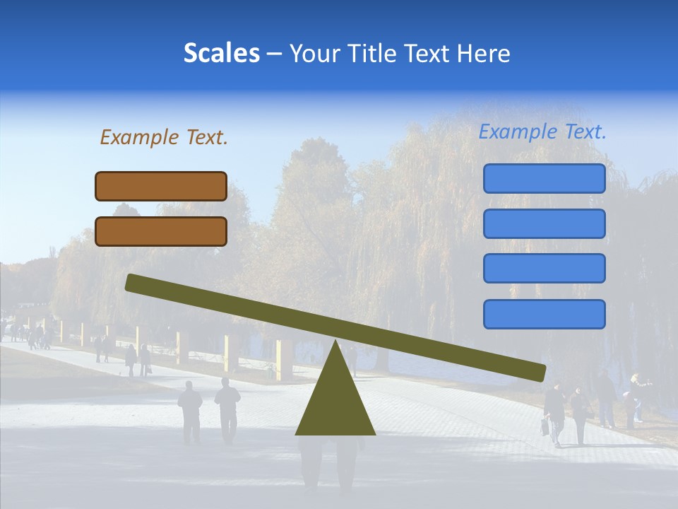 Playtime Recreation Path PowerPoint Template