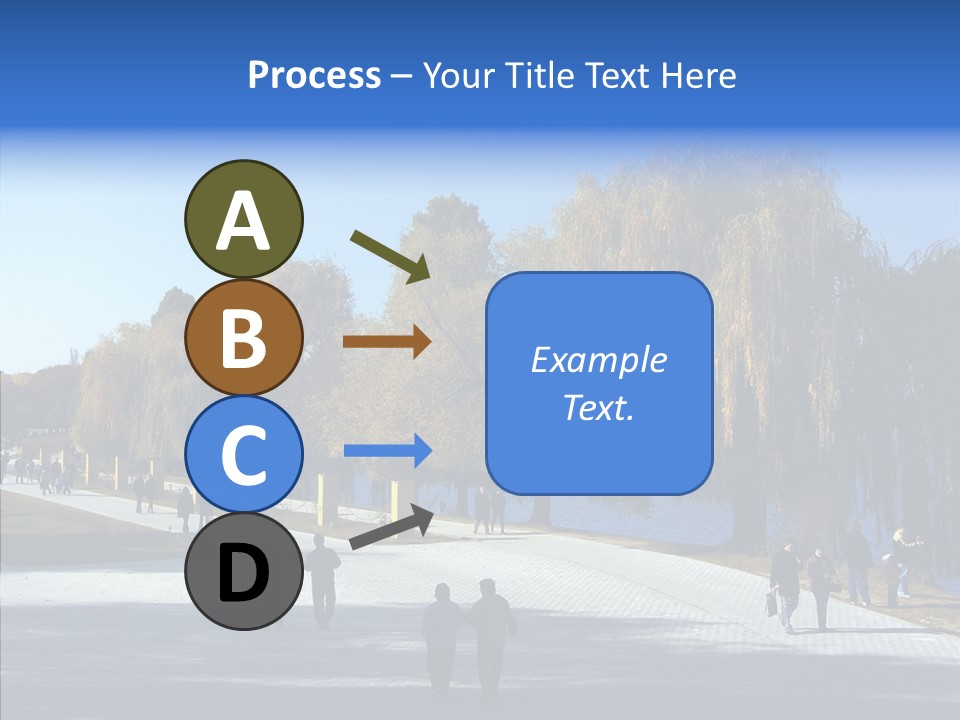 Playtime Recreation Path PowerPoint Template