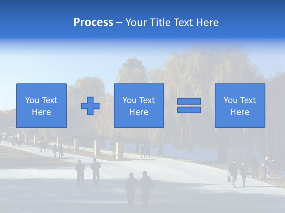 Playtime Recreation Path PowerPoint Template