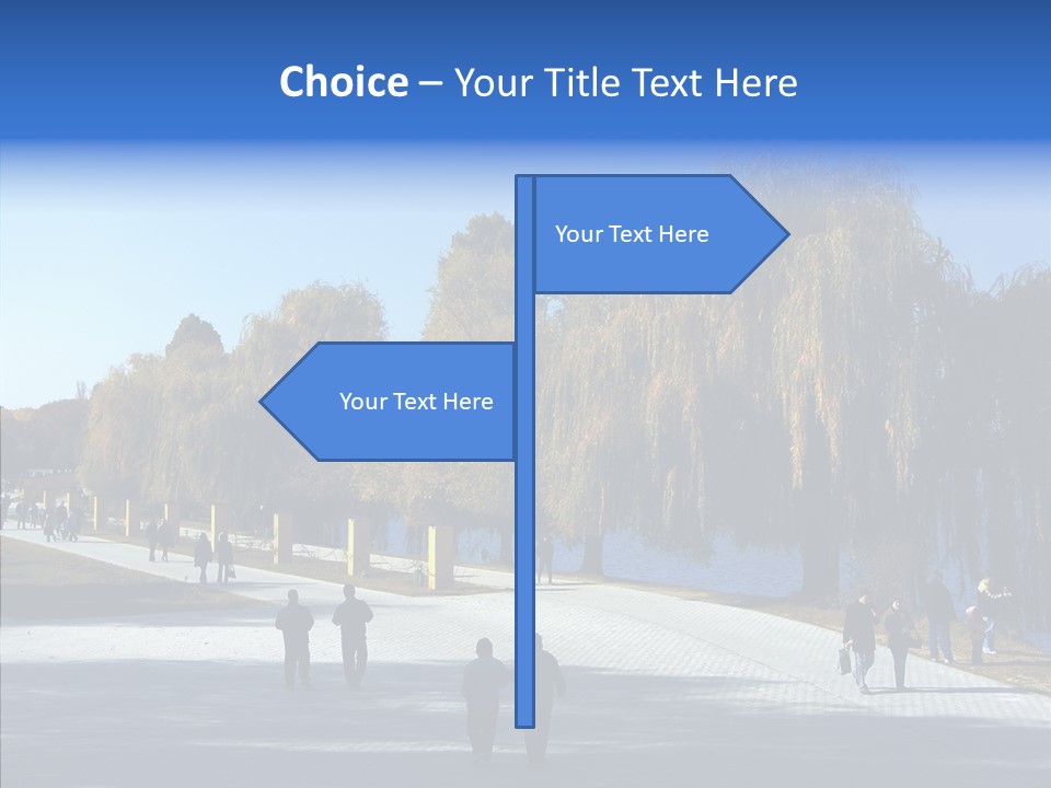 Playtime Recreation Path PowerPoint Template