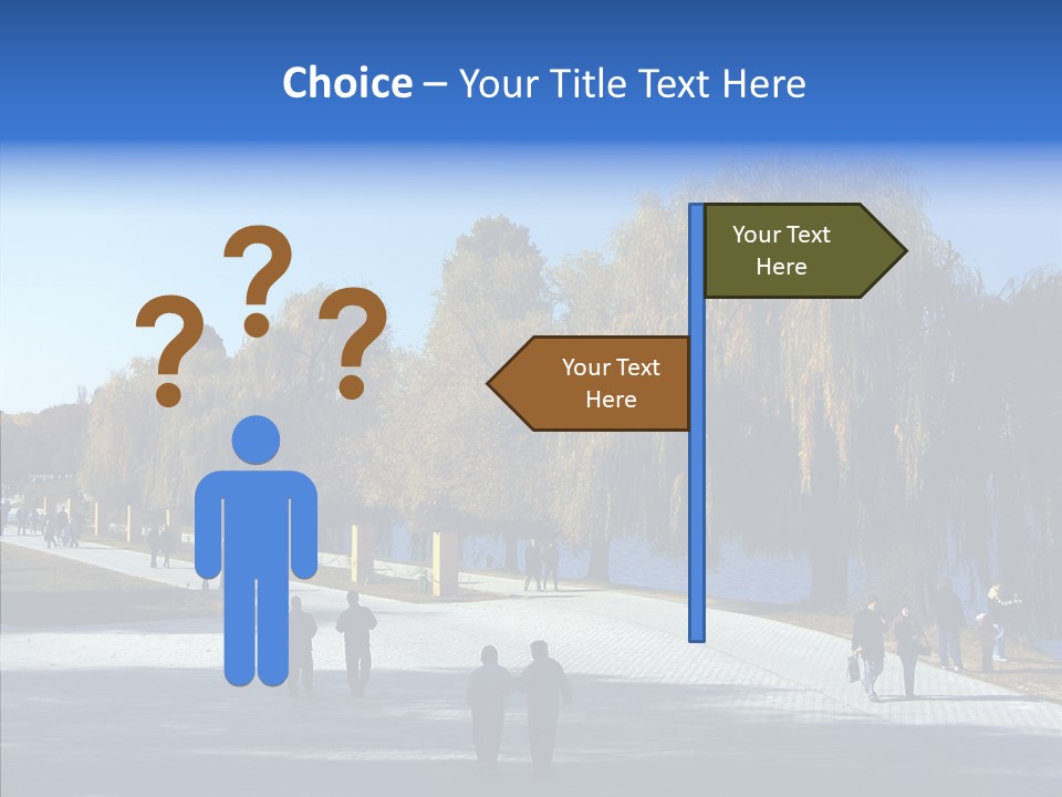 Playtime Recreation Path PowerPoint Template