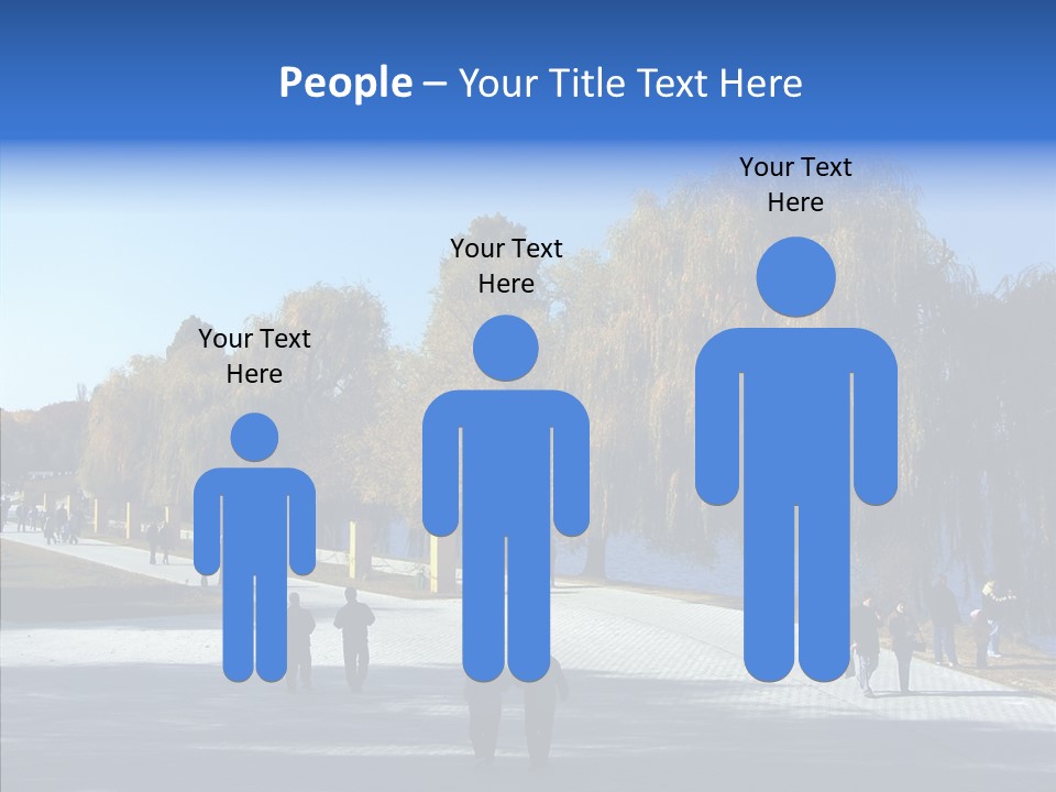 Playtime Recreation Path PowerPoint Template