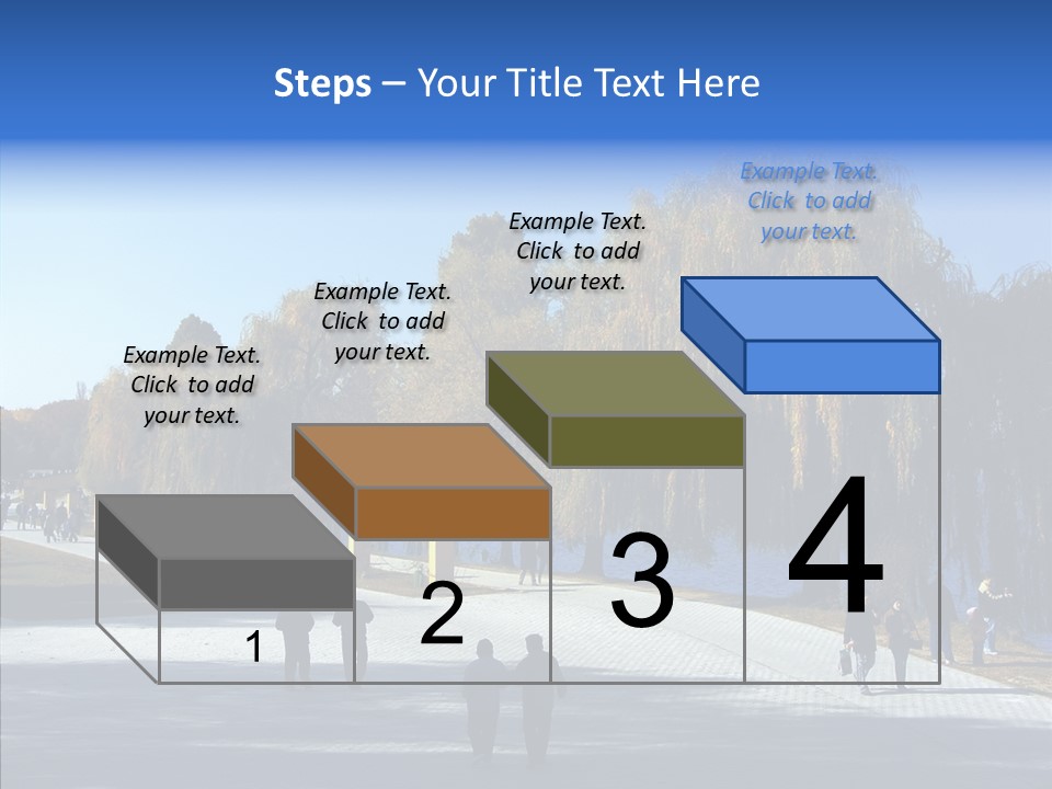 Playtime Recreation Path PowerPoint Template
