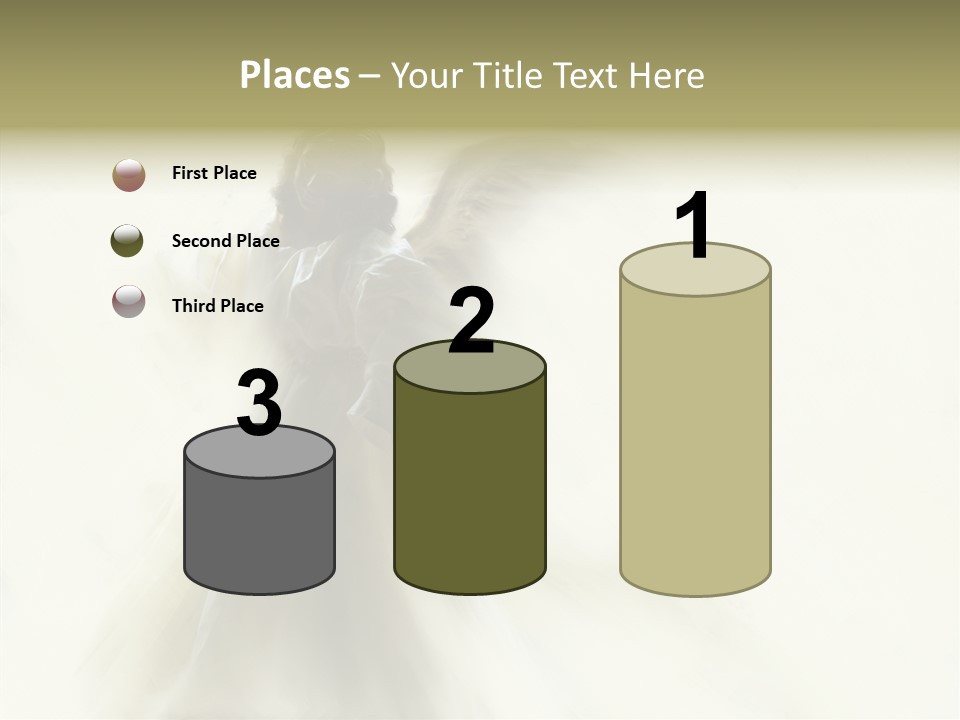 Card Wings Christmas PowerPoint Template