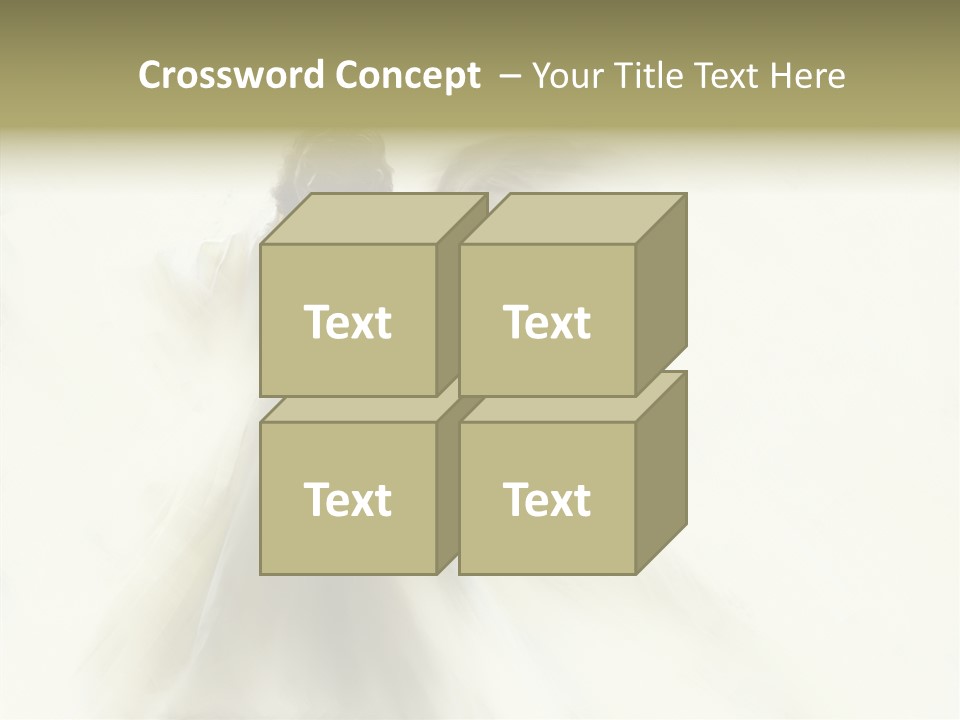 Card Wings Christmas PowerPoint Template