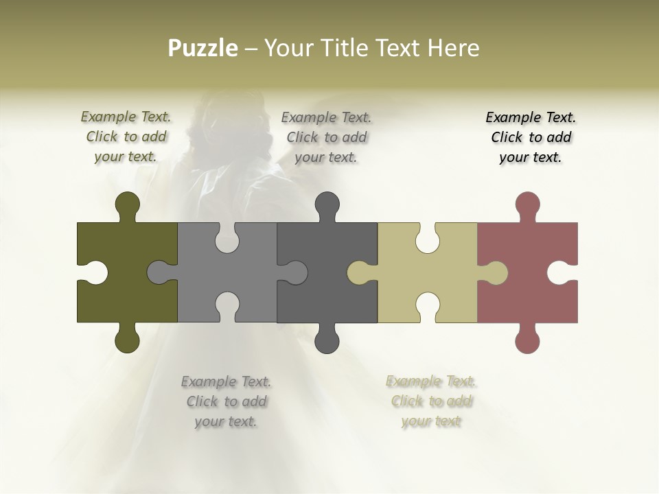 Card Wings Christmas PowerPoint Template