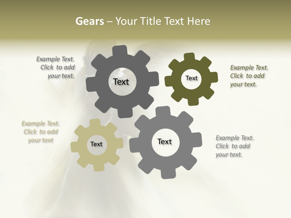 Card Wings Christmas PowerPoint Template