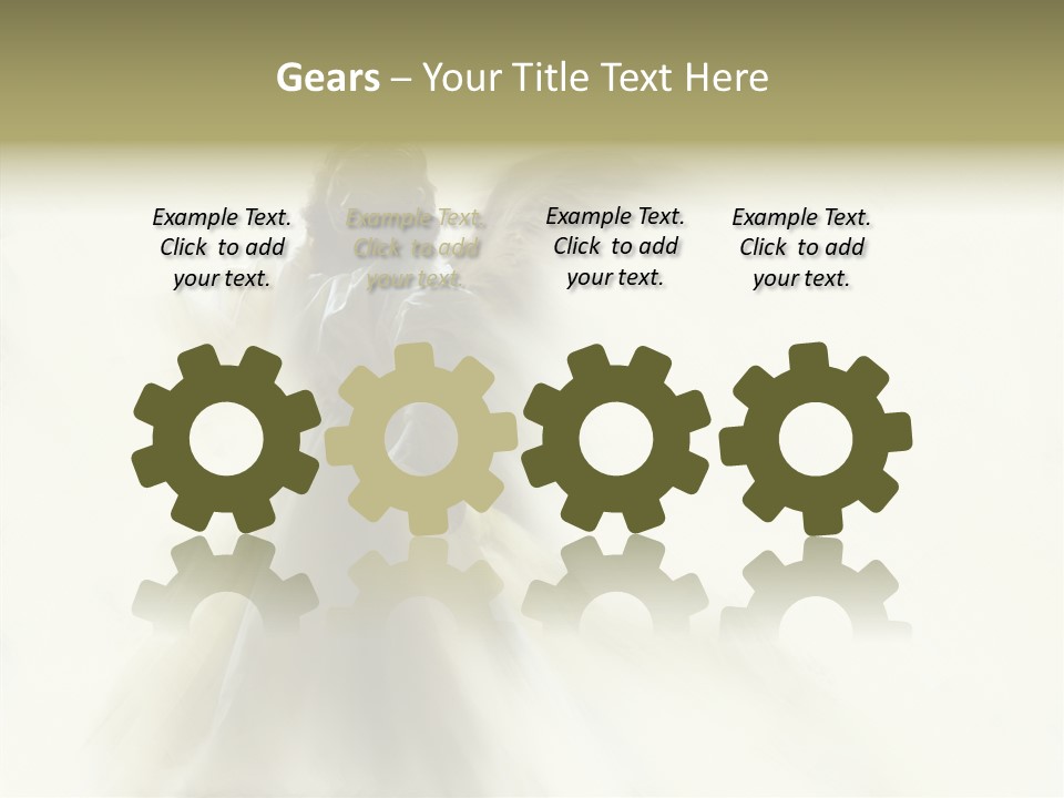 Card Wings Christmas PowerPoint Template