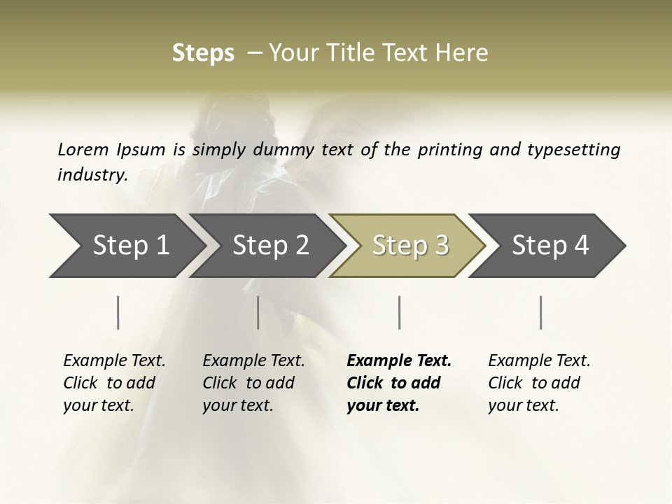 Card Wings Christmas PowerPoint Template