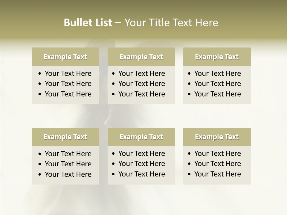Card Wings Christmas PowerPoint Template