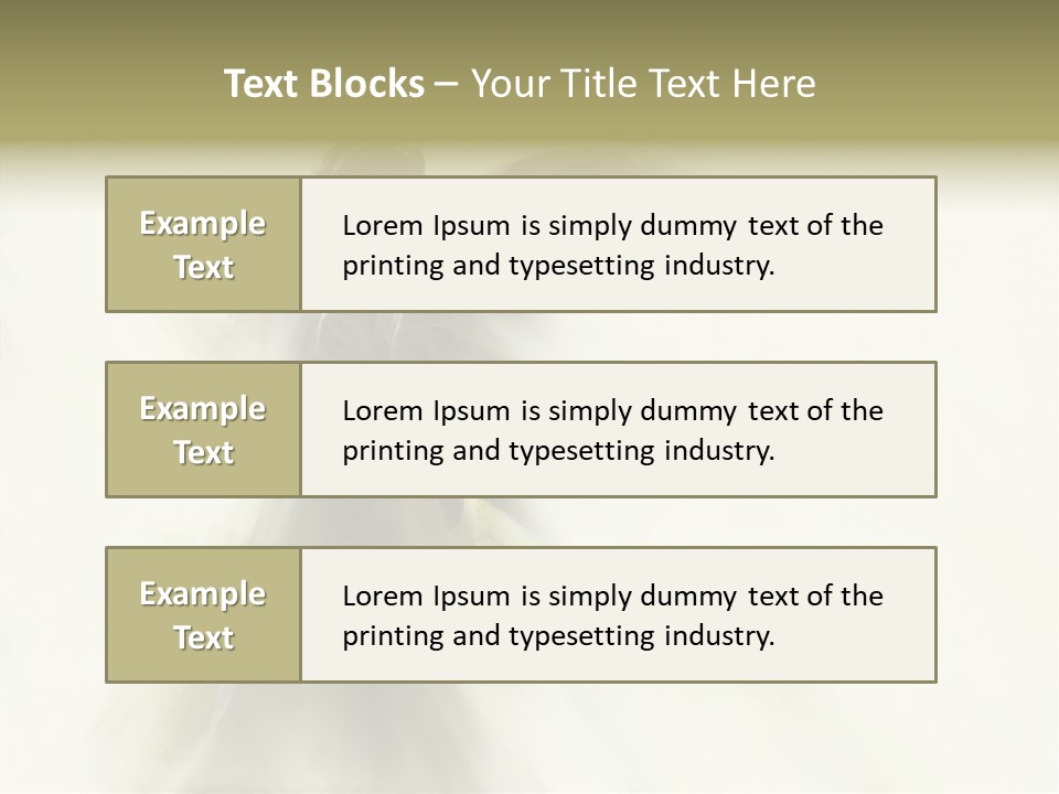 Card Wings Christmas PowerPoint Template