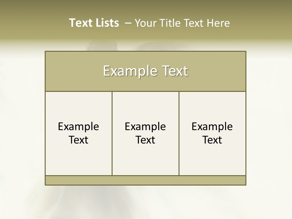 Card Wings Christmas PowerPoint Template