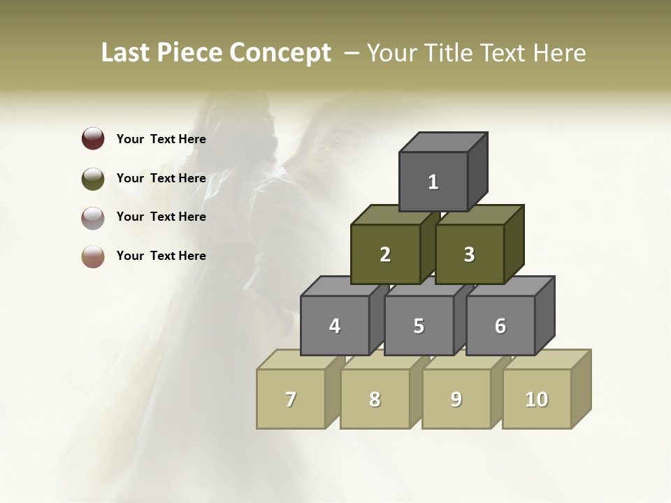 Card Wings Christmas PowerPoint Template