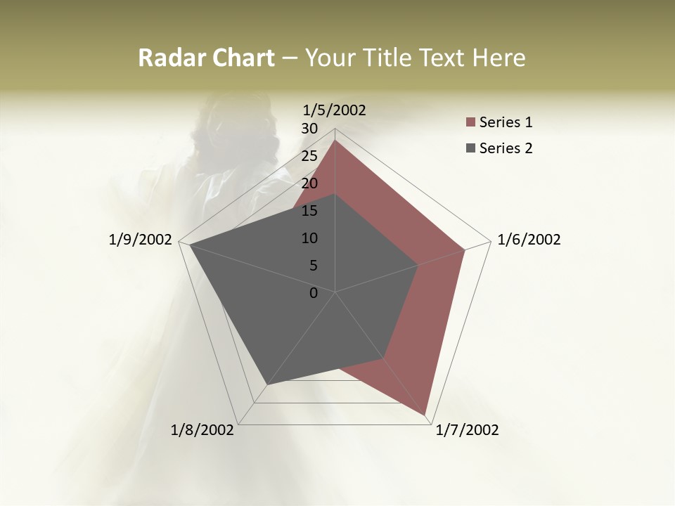 Card Wings Christmas PowerPoint Template