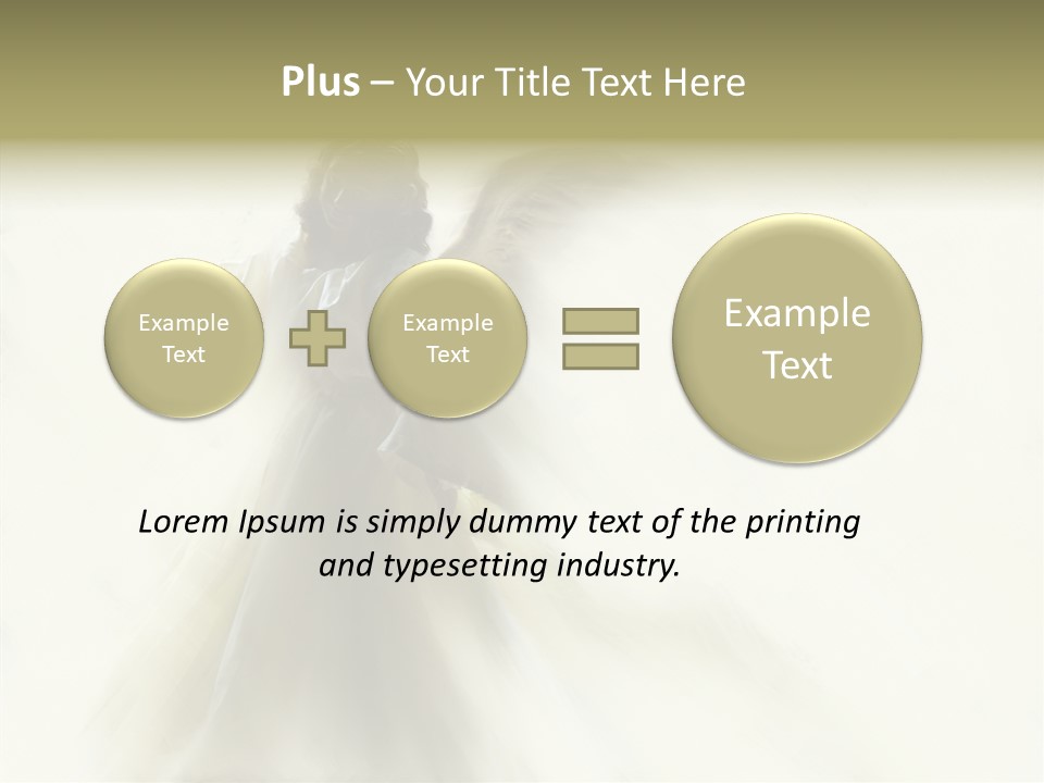 Card Wings Christmas PowerPoint Template