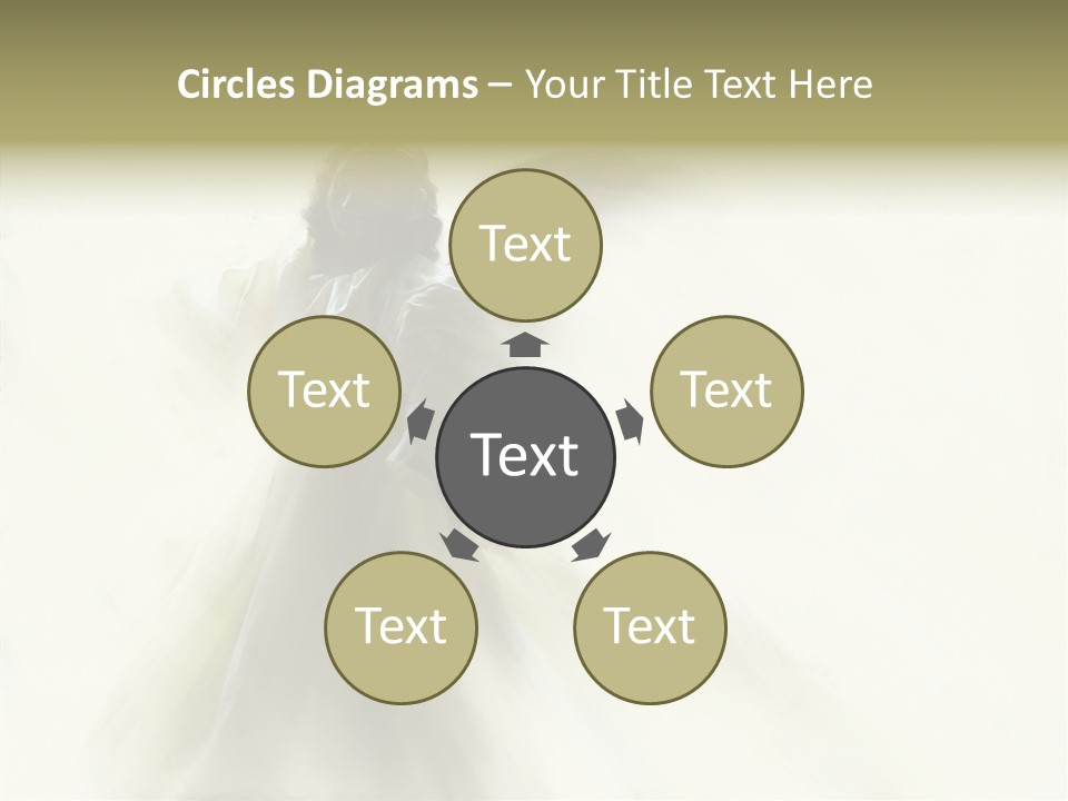 Card Wings Christmas PowerPoint Template