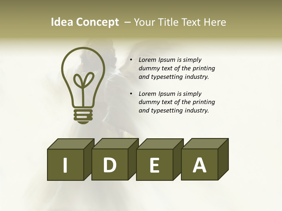 Card Wings Christmas PowerPoint Template