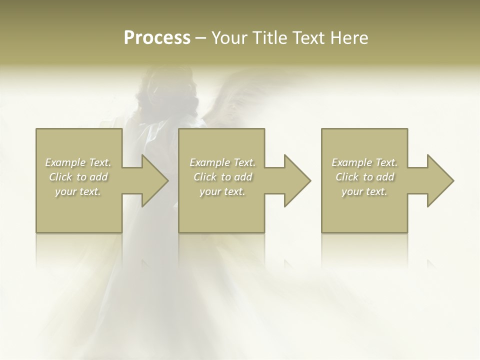 Card Wings Christmas PowerPoint Template