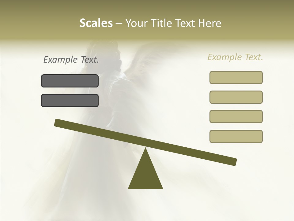 Card Wings Christmas PowerPoint Template