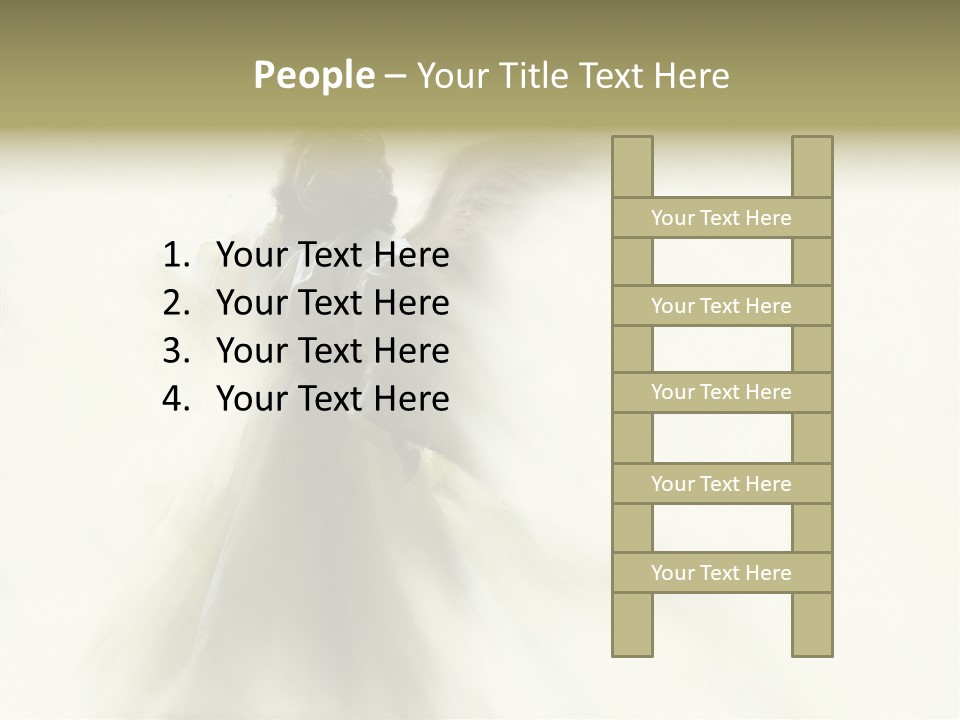 Card Wings Christmas PowerPoint Template