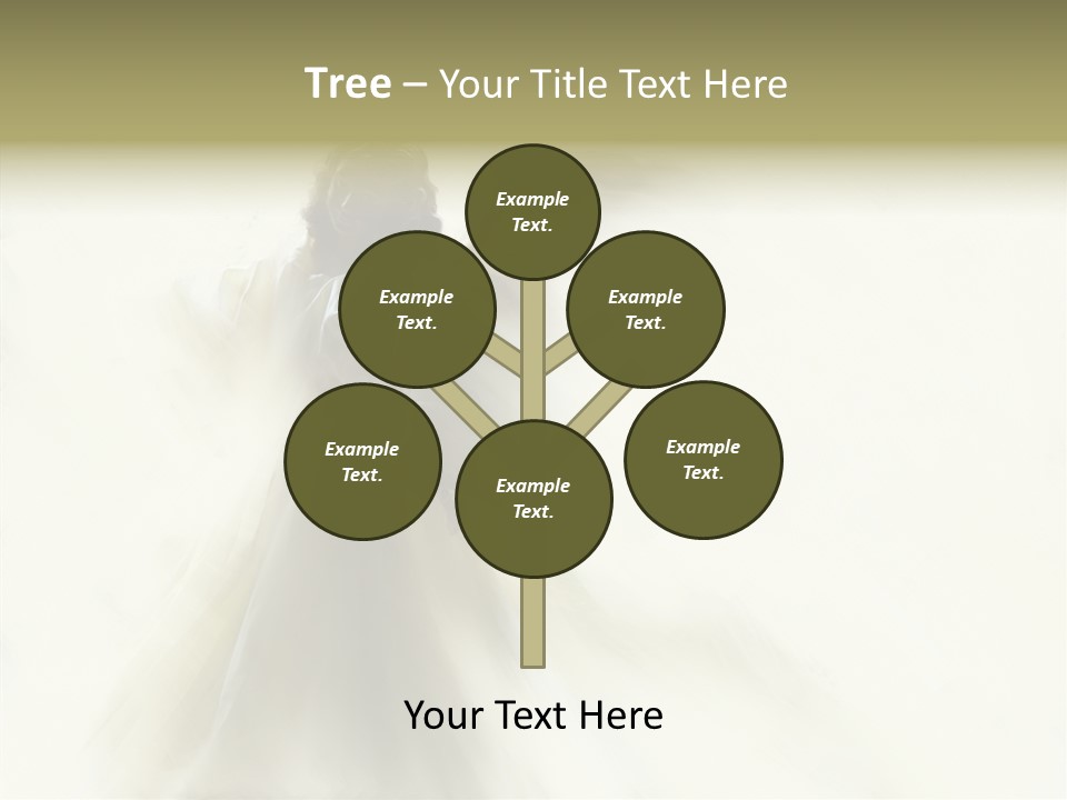 Card Wings Christmas PowerPoint Template