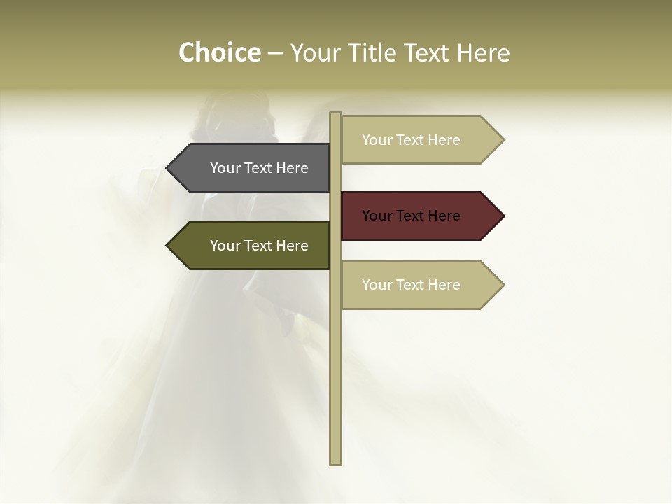 Card Wings Christmas PowerPoint Template
