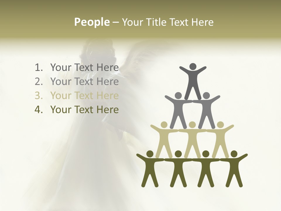 Card Wings Christmas PowerPoint Template