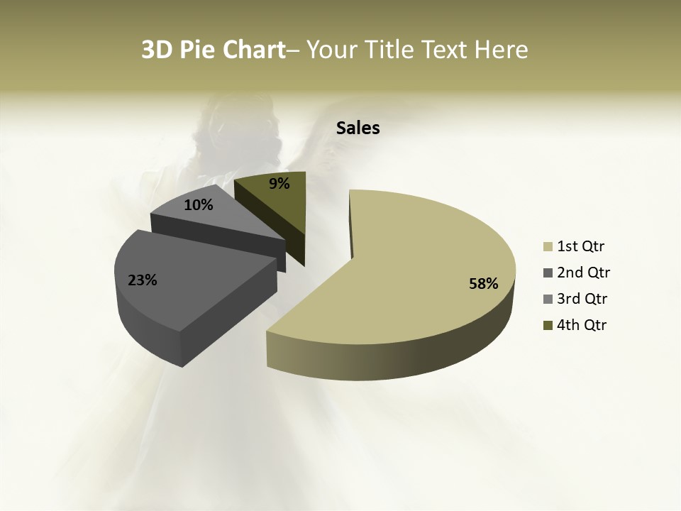 Card Wings Christmas PowerPoint Template