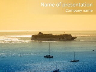 Sunrise Horizon Getaway PowerPoint Template