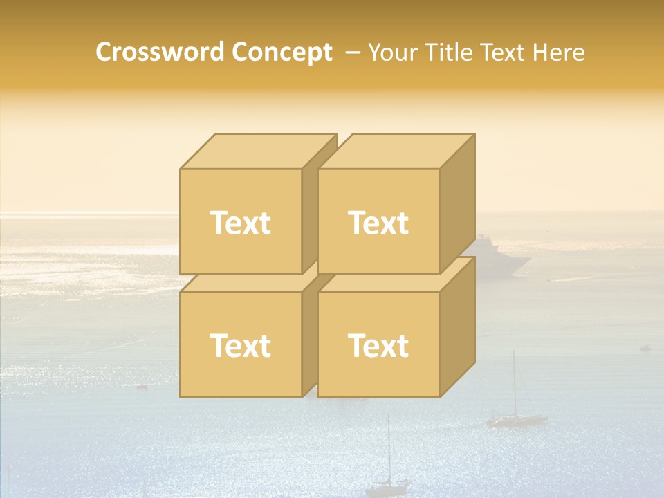 Sunrise Horizon Getaway PowerPoint Template