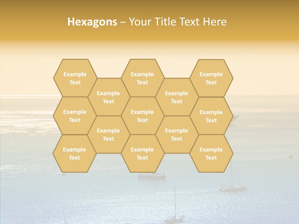 Sunrise Horizon Getaway PowerPoint Template