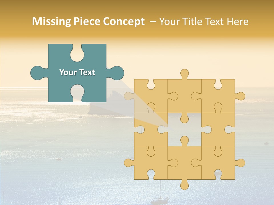 Sunrise Horizon Getaway PowerPoint Template