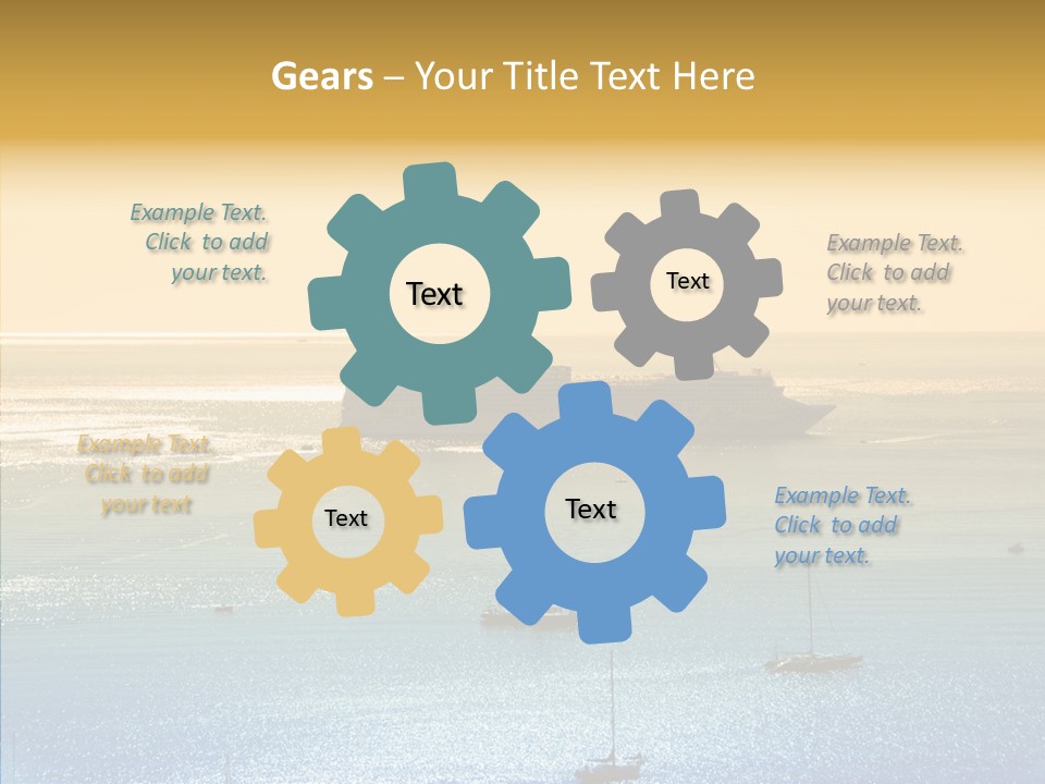 Sunrise Horizon Getaway PowerPoint Template