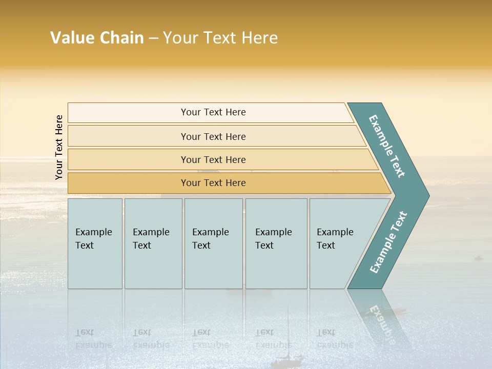 Sunrise Horizon Getaway PowerPoint Template