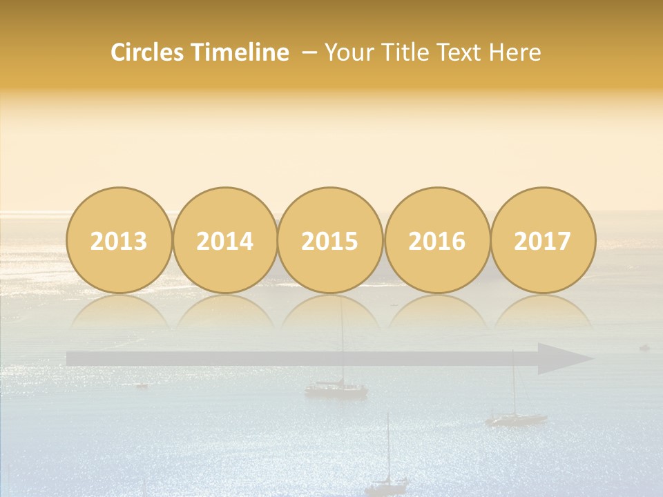 Sunrise Horizon Getaway PowerPoint Template