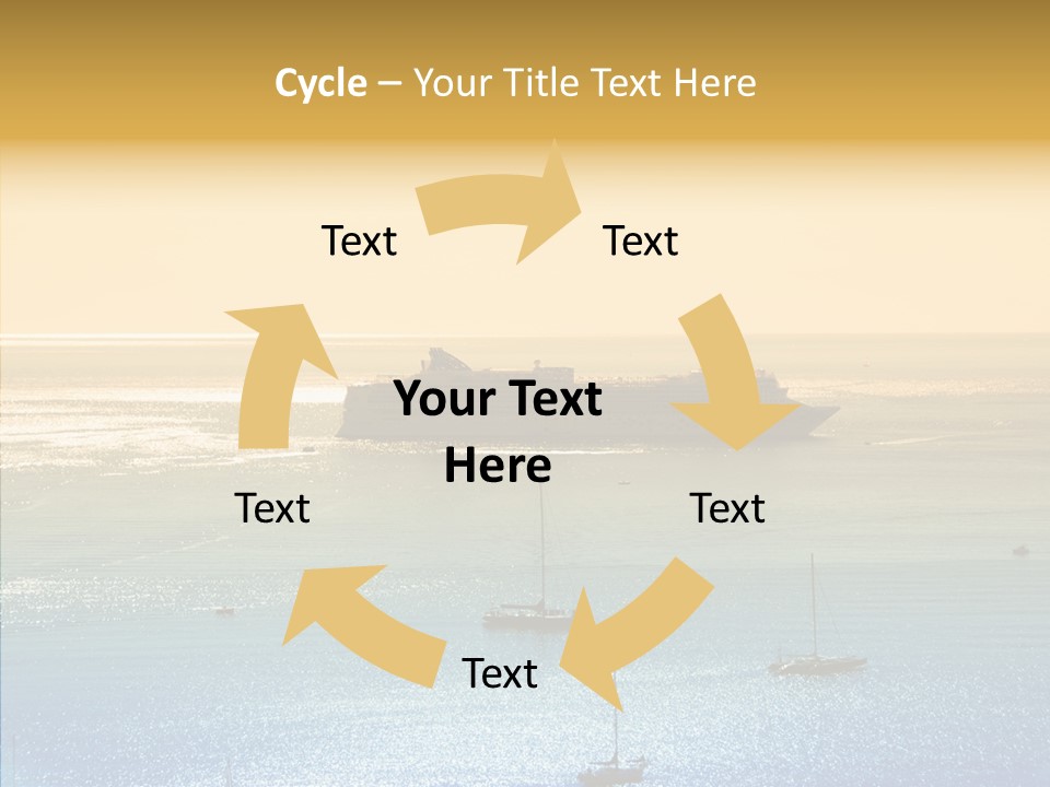 Sunrise Horizon Getaway PowerPoint Template