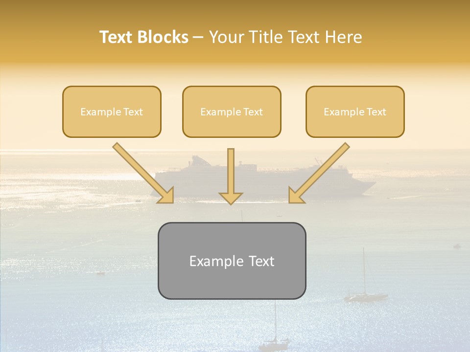 Sunrise Horizon Getaway PowerPoint Template