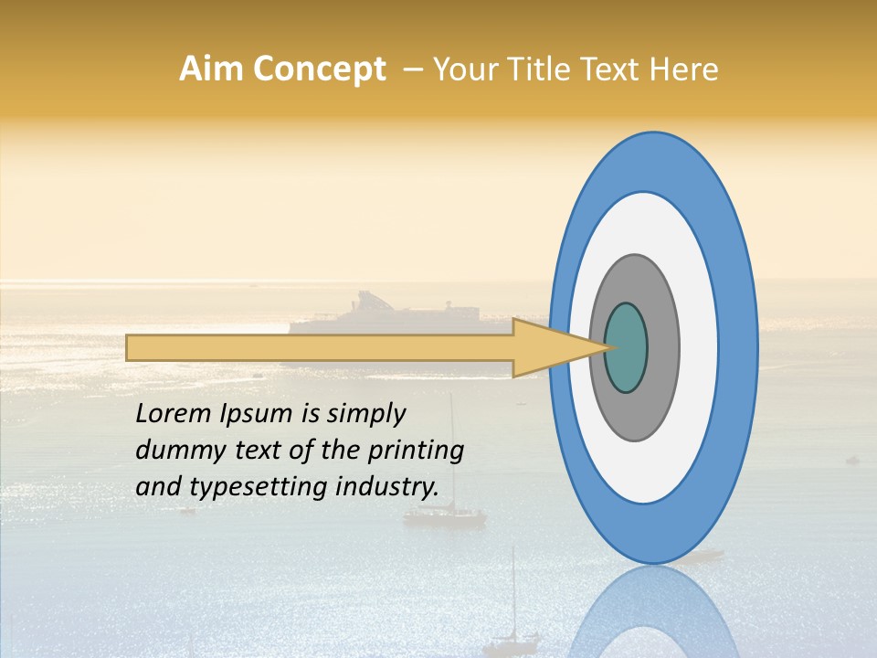 Sunrise Horizon Getaway PowerPoint Template