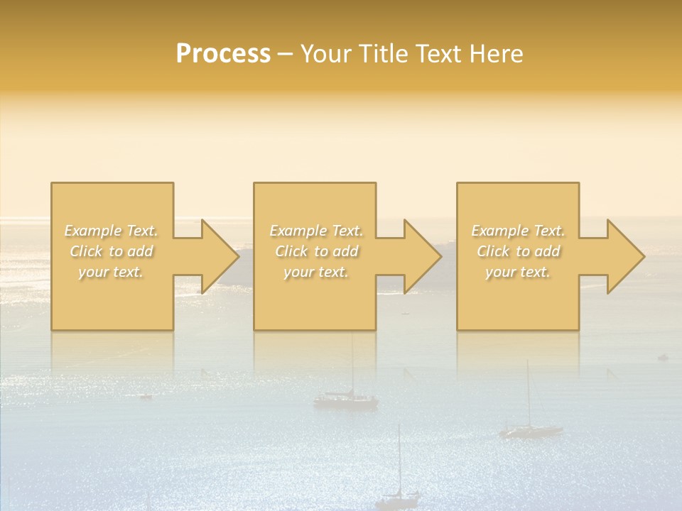 Sunrise Horizon Getaway PowerPoint Template