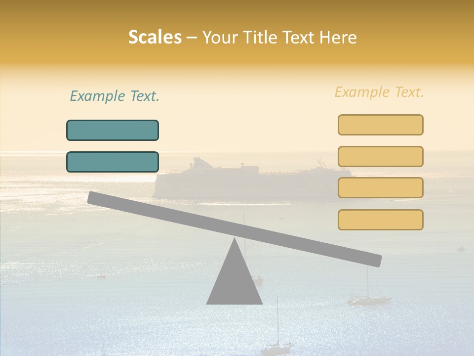 Sunrise Horizon Getaway PowerPoint Template