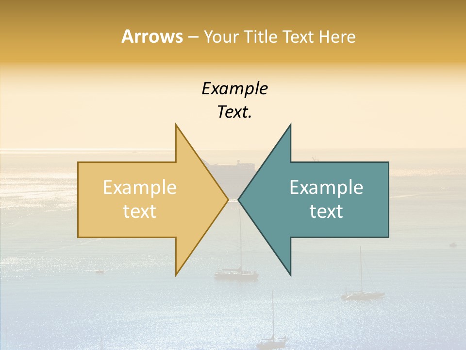 Sunrise Horizon Getaway PowerPoint Template