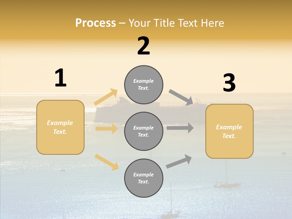 Sunrise Horizon Getaway PowerPoint Template