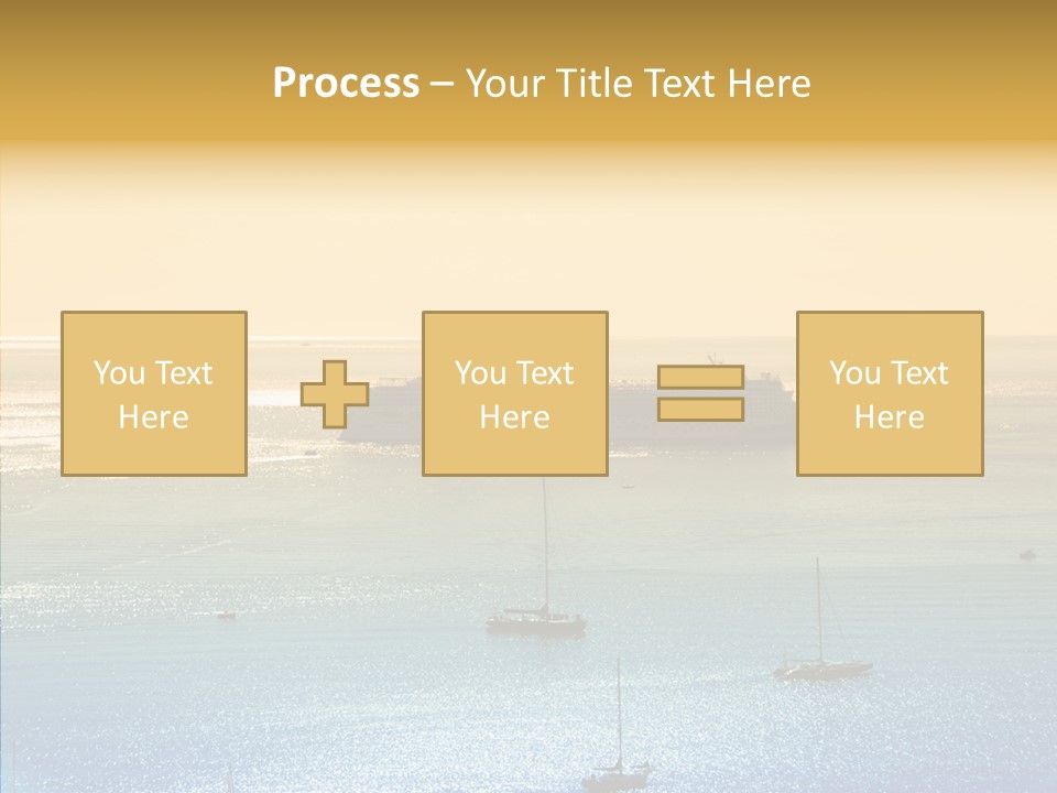 Sunrise Horizon Getaway PowerPoint Template