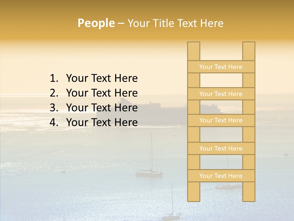 Sunrise Horizon Getaway PowerPoint Template