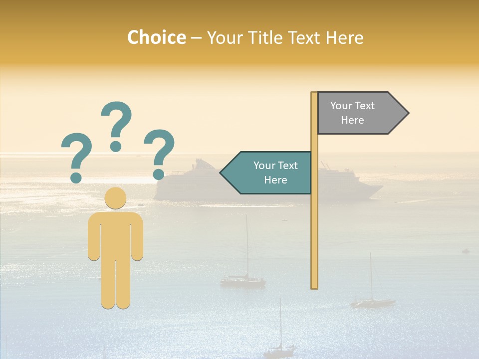 Sunrise Horizon Getaway PowerPoint Template